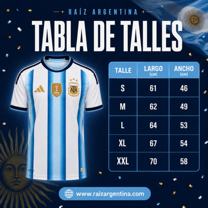 COMBO 2x1 en camisetas suplente de Argentina 2026 + ENVIO GRATIS
